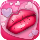 Kissing Lips True Love Test أيقونة