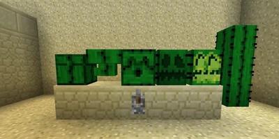 The Cactus Mod for MCPE Affiche