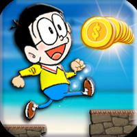 Nobita run adventure постер