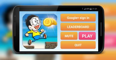 Nobita run adventure imagem de tela 1