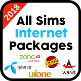 2018 All Sim Internet Packages icon