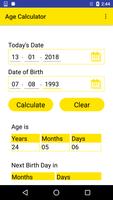 Age Calculator স্ক্রিনশট 1