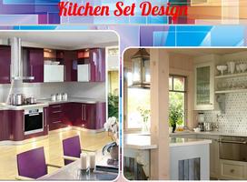 Poster Kitchen Set Design