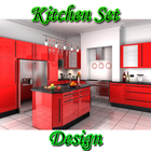 Kitchen Set Design icône
