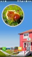 Kitty Clock Widget screenshot 3