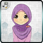Islamic : Girl Puzzle icono