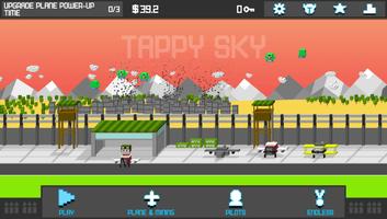 Tappy Sky– Endless Tap Shooter poster