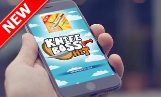 Knife Boss Hit اسکرین شاٹ 1