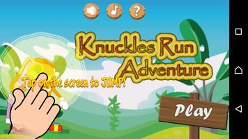 Knuckles Sonic Run Bros পোস্টার
