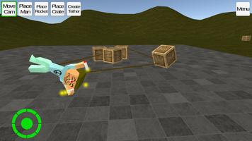 Rocket Ragdoll Sandbox 3 تصوير الشاشة 1