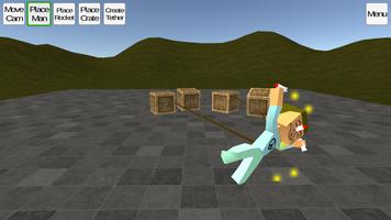 Rocket Ragdoll Sandbox 3 تصوير الشاشة 2