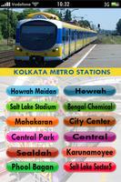 Kolkata Metro Rail Affiche