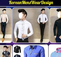 Korean Men's Wear Design Affiche