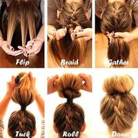 Korean Hairstyles Tutorial 스크린샷 1