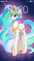 Celestia Little Pony Security Lock Screen capture d'écran 2