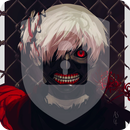 Kaneki Ghoul Kakuji Mask Aogiri App Lock aplikacja