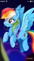 Little Pony Princess Friendship Art App Lock Affiche
