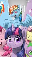 Little Pony Princess Friendship Art App Lock 스크린샷 1