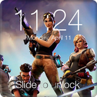 Fortnite Battle Cool Royal Wallpaper Lock App 圖標