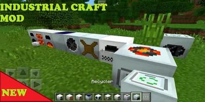 Industrial Craft mod for MCPE Affiche