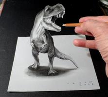 3D Art - 3D Drawing Affiche