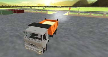 Russian Truck Simulator تصوير الشاشة 1