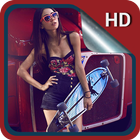 HD Backgrounds: Skateboard simgesi