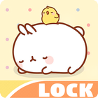 Cute Bunny Wallpaper Kawaii Molang App Lock иконка