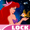 Little Ariel Cute Wallpaper Mermaid Princess Lock