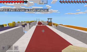 Lucky Block Race Map for MCPE plakat