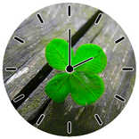 Lucky Clover Clock Widget
