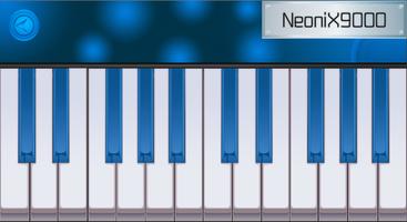 Neon piano simulator capture d'écran 1