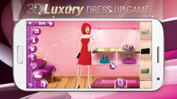 3D Luxury Dress Up Game Affiche