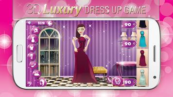 3D Luxury Dress Up Game capture d'écran 1
