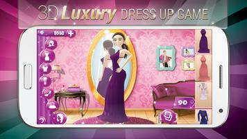 3D Luxury Dress Up Game capture d'écran 3