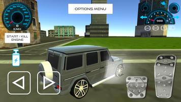 Luxury Jeep Driving Town imagem de tela 3