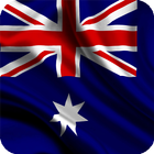 Australia Flag Live Wallpaper आइकन