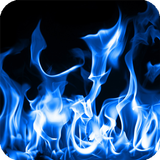 Blue Fire Live Wallpaper icon
