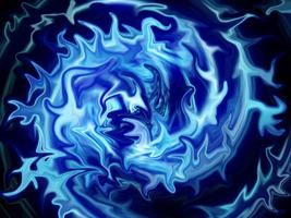 Blue Fire Live Wallpaper imagem de tela 3