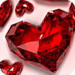 Diamond Hearts Live Wallaper