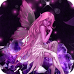 Pink Fairy HD Live Wallpaper