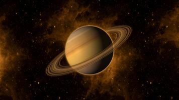Saturn Planet Live Wallpaper capture d'écran 2