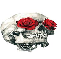 Skull & Roses Live Wallpaper screenshot 2