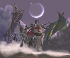 Templar Knight Live Wallpaper capture d'écran 1