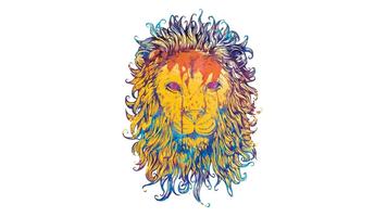 Vector Lion Live Wallpaper Affiche