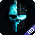 Blue Skull Wallpaper