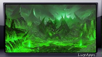 Green Dragon Wallpaper screenshot 3