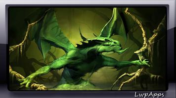 Green Dragon Wallpaper screenshot 2