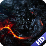 Fire Dragon Wallpaper آئیکن