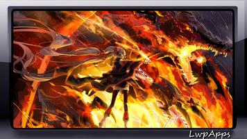 Fire Dragon Wallpaper Ekran Görüntüsü 1